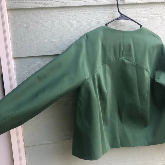 COS NWT Green Cropped Blazer | 6 - Picture 7 of 10
